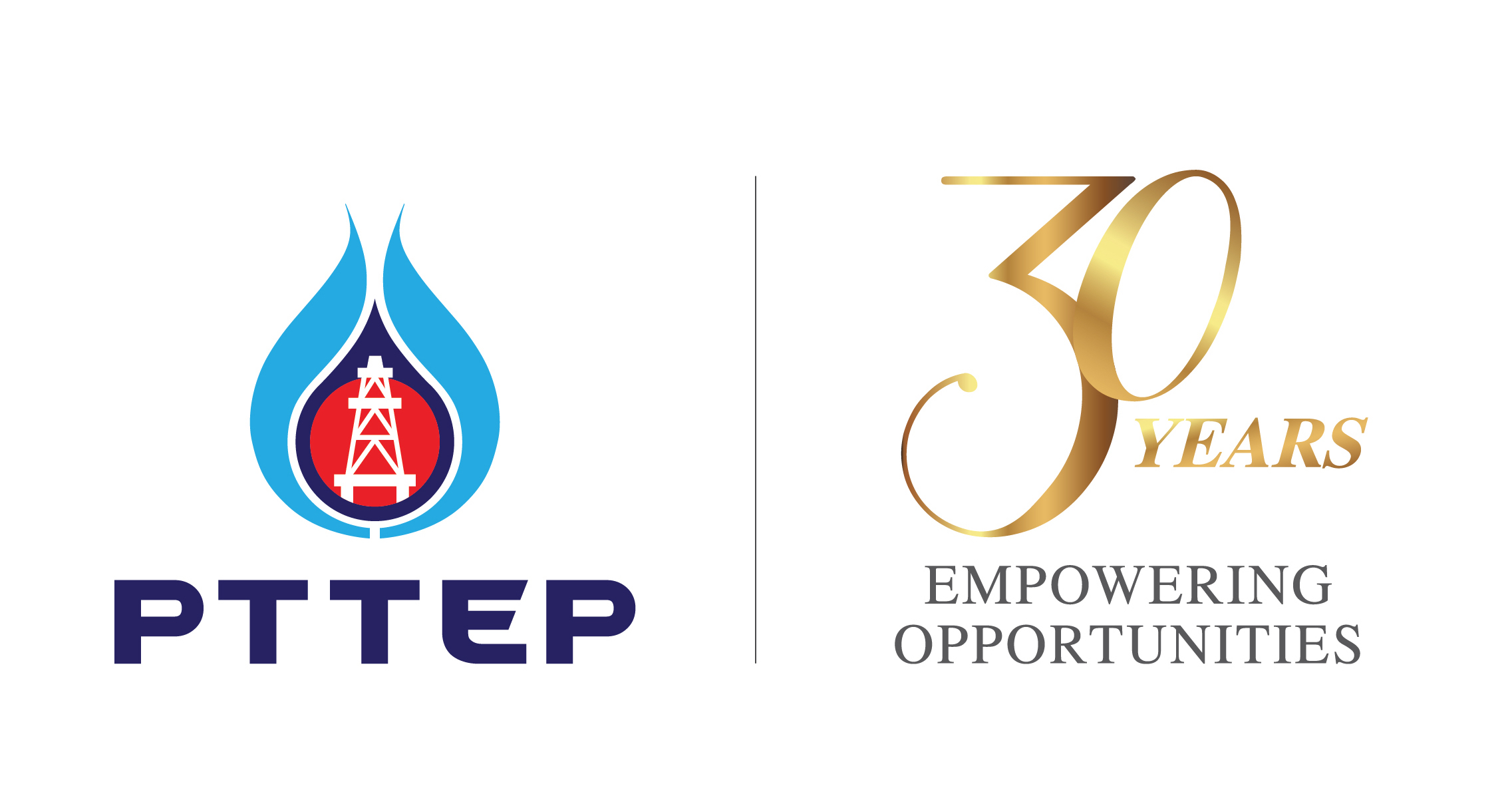 PTTEP & 30th anniversary logo